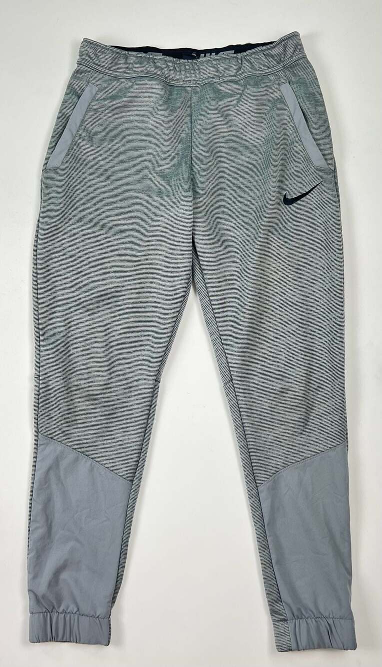 Nike Dri-FIT Men's Gray Athletic Jogger Pants Medium